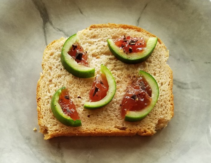 Creative Cucumbers on Bread 20200805_134044 (2)